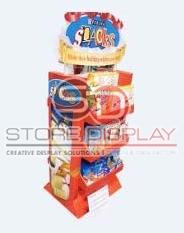 Snacks Cardboard Display Stand