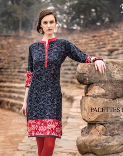 Rayon Cotton Kurti