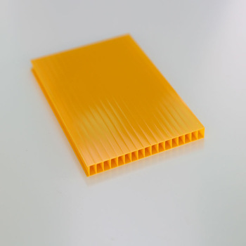 UNQ Colored Polycarbonate Sheet Twin-wall Roofing Sheet