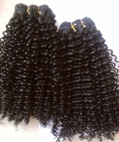 Kinky Curly Weft Hair