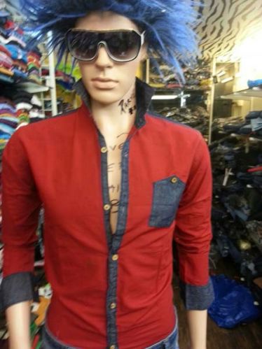 South Pole Mens Full Sleeve Shirts, For Comfortable, Dry Cleaning, Easily Washable, Size : XL