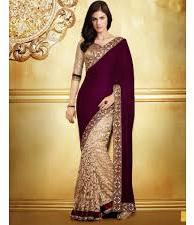 Designer Brasso Sarees