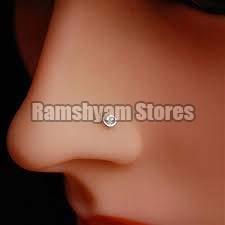 Polished Plain Nose Pins, Feature : Attractive Designs, Finely Finished, Rust Proof, Scratch Resistant