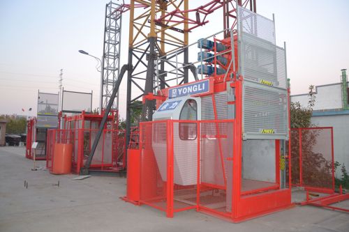 High Efficiency 2ton Construction Hoist For Sale