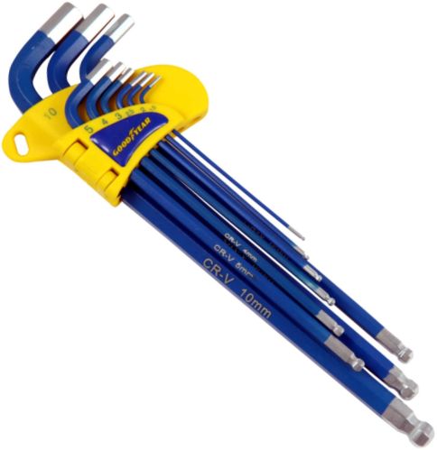 Goodyear Long Arm Hex Key Set