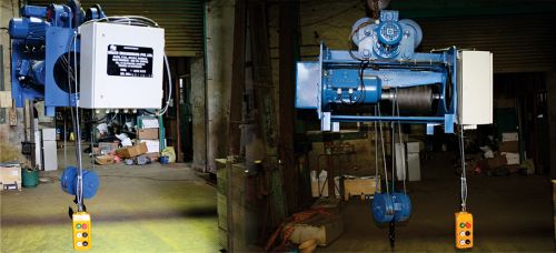 Electric Wire Rope Hoist, Speed : 3.7/4.5 M/min
