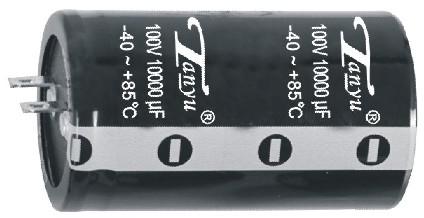 Large Size Aluminum Electrolytic Capacitor, Brand Name : Tanyu