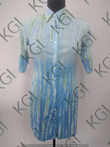 Hand Block Printed Ladies Shirts