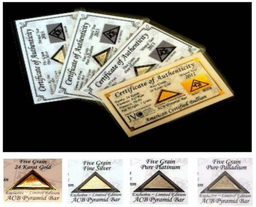 Gold Silver Platinum Palladium (5 GRAM)