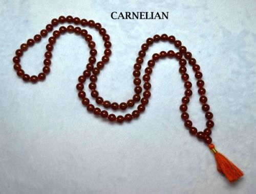 Carnelian Stone Mala