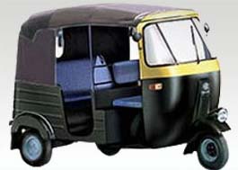 Fibre Petrol Three Wheeler, Certification : ROSH Certified