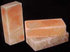 Rectangular Himalayan Salt Brick, For Home Decoration, Style : Antique