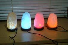 Rectangular Himalayan USB Salt Lamp, For Home Decoration, Style : Antique