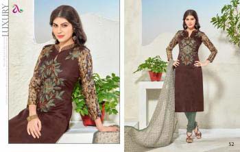 Chanderi Unstitched Dress Material