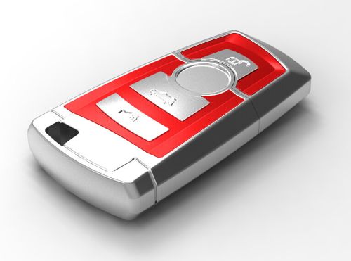 Bmw Metal Car Key Shape USB Memory Flash Drive
