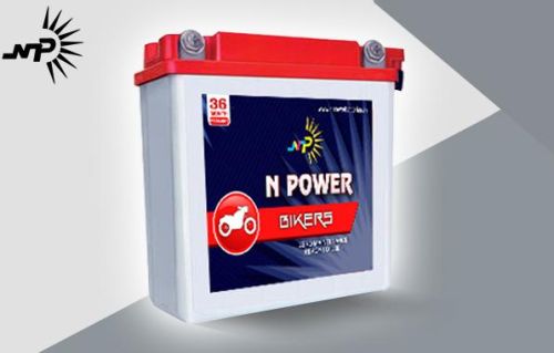 Motorcycle Battery, Color : White