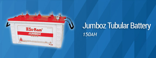 Su-Kam Jumboz Battery, For Industrial, Home, Voltage : 12 V