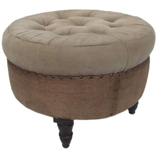 Jute Ottoman