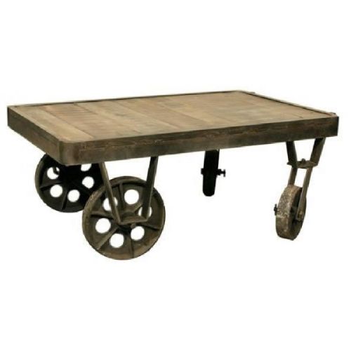 Railroad Cart Coffee Table