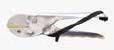 Polished Stainless Steel Pruning Secateur (Visco-504), Length : 100-200mm