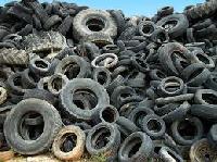 Rubber Waste Tyre Scrap, Color : Black for Recycle