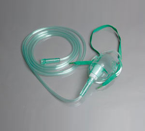 PVC Oxygen Mask large, medium, small., Brand Name : merkmedical