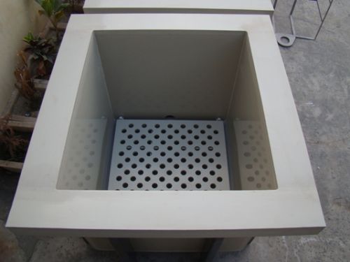 PP & MS FRP Quenching Tank For Fastener Galvanizing