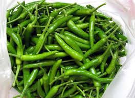 Fresh Green Chilly