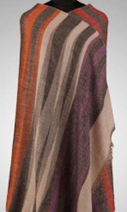 Striped Pashmina Shawl