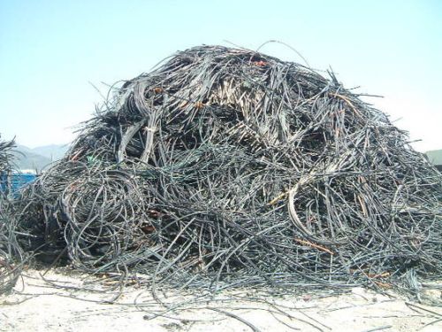 Aluminium Cable Wire Scrap, Color : Silver