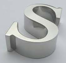 Stainless Steel 3D Letters