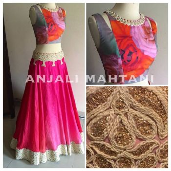 Cotton Designer Lehenga