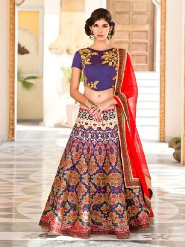 Silk Lehenga Choli