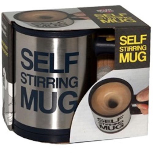 Stainless Steel Automatic Self Stirring Coffee Mug Mixture