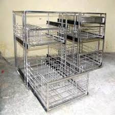 Stainless Steel Kitchen Trolley