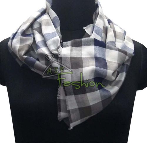 Anuze Fashions Checkered Cotton Arafat Scarf, Size : 70x180