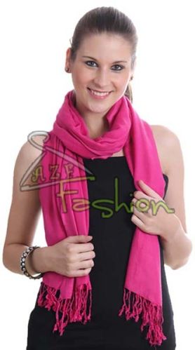 Dark Pink Viscose Shawls