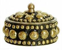 Brass Sindoor Box