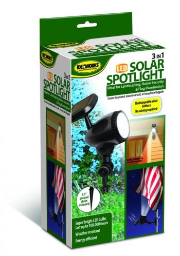 3 IN 1 SOLAR SPOTLIGHT