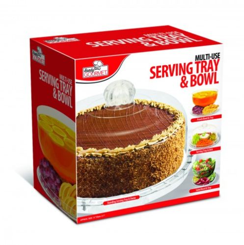 MULTI-USE SERVING TRAY & BOWL