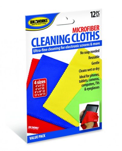 S/12 MF CLEANING CLOTHS