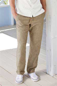 Mens Linen Trousers