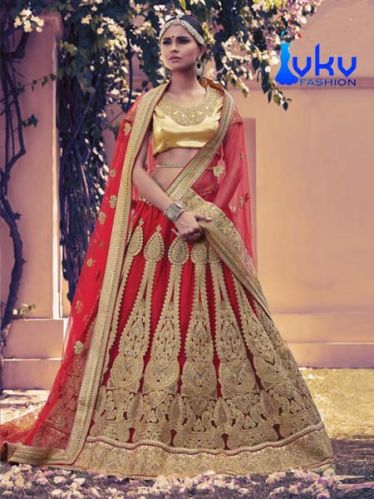 Bridal Lengha Choli, Size : 44 Inch