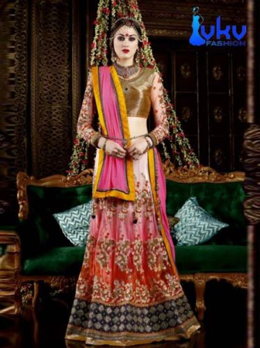 Chiffon Fresh Arrival Lehenga Choli, Size : M, XL