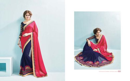 Radhika Fibers Georgette Saree, For Party Wear, Gender : Women