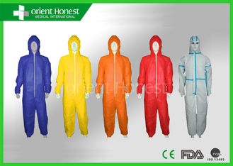 SMS Disposable Protective Coverall, Packaging Type : Red