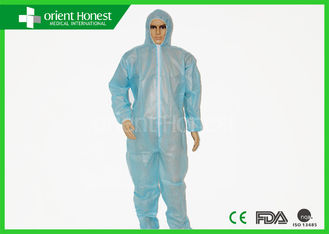Waterproof Plastic Disposable Protective Clothing For Factory ,