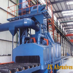 Steel Plate Shot Blasting Machine, Brand Name : JX Abrasive