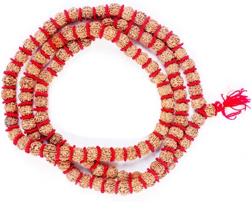 Wood Rudraksha Mala 5 Mukhi, For All