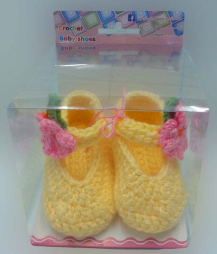 100% cotton Baby Shoes Crochet Sandals, Brand Name : FootDek